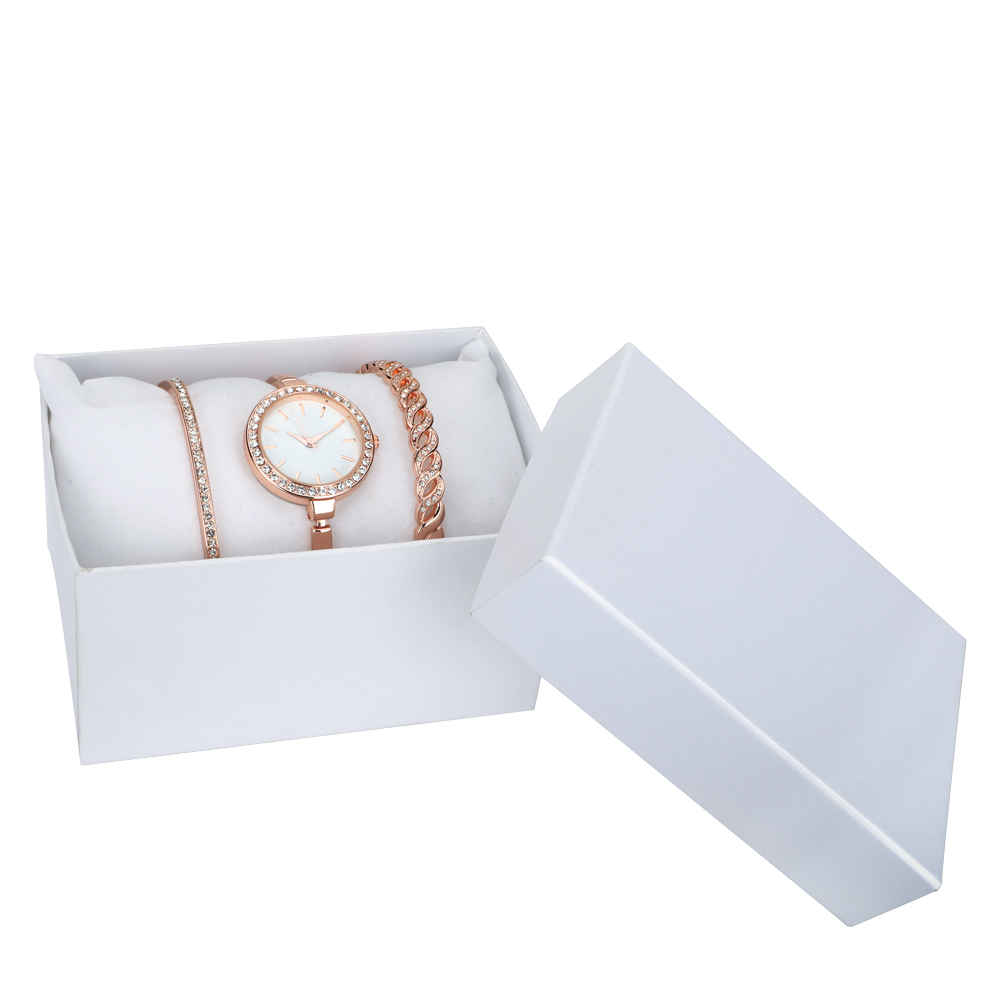 W40438AS Elegant luxury lady watch sets（Including 2 bracelets)