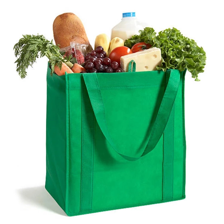 Long handle non woven bag