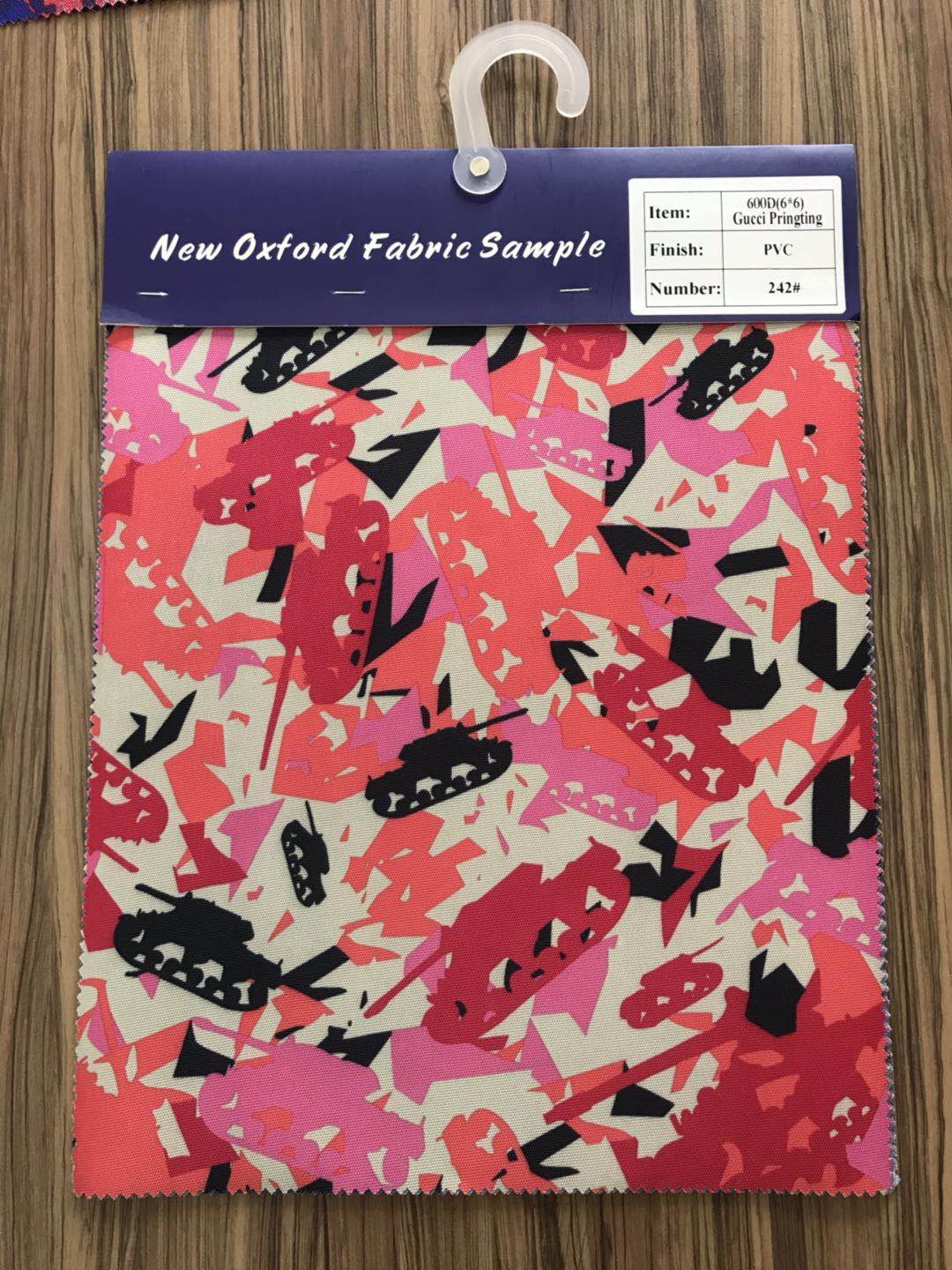 600d(6x6)gucci Printing Backing With PVC