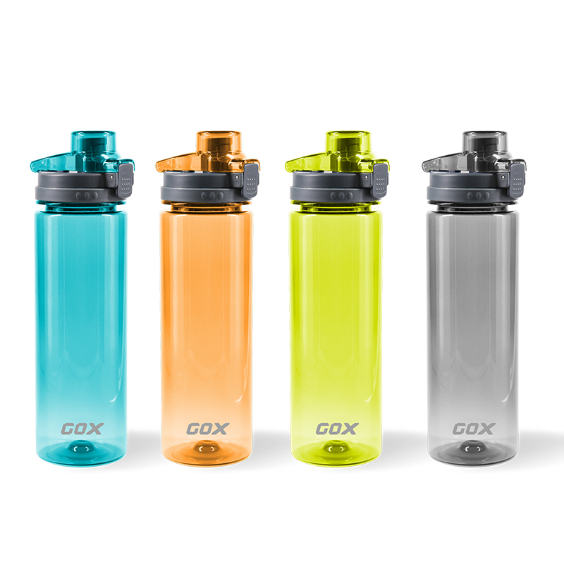 GOX Tritan Water Bottle With Auto Open Lid BPA free For Fitness, Outdoor Enthusiasts