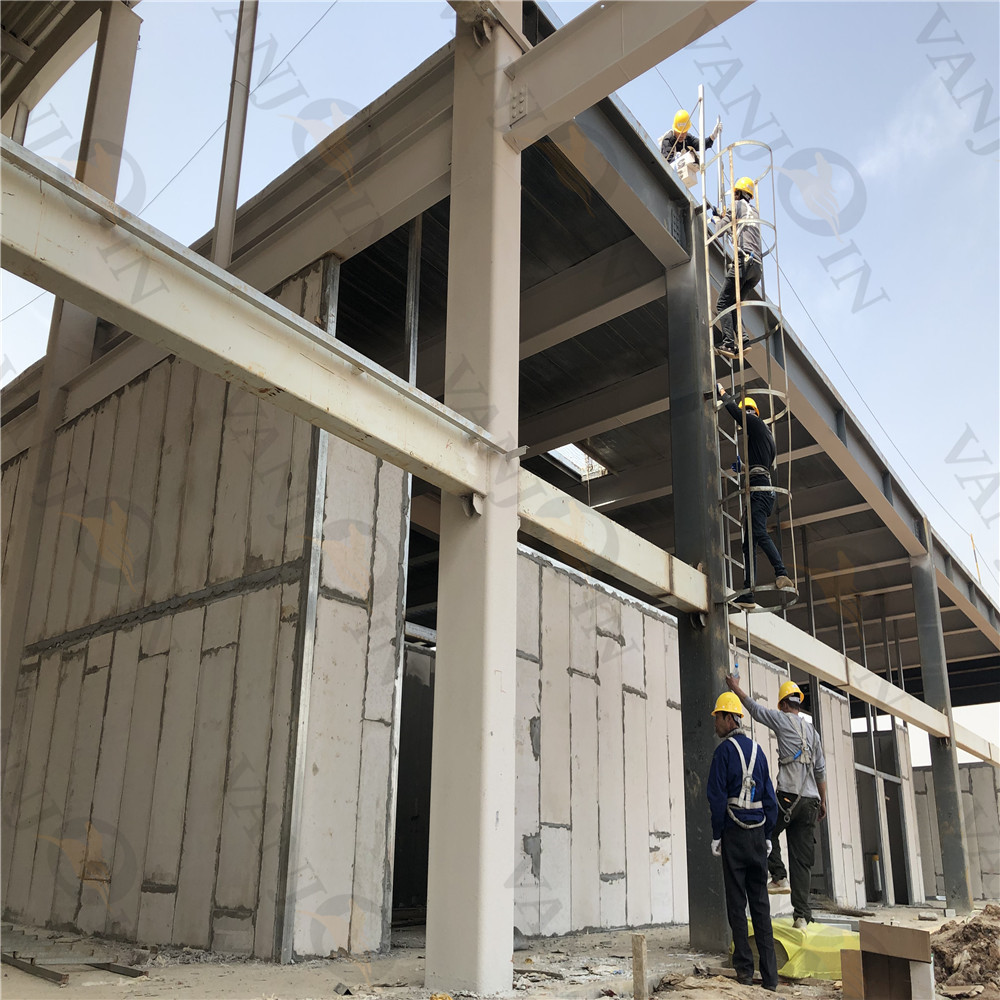 Vanjoin Precast Fast Building Wall Sandwich Wall Panels for Stadium