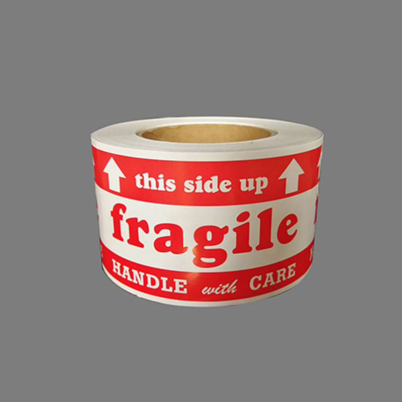 Fragile Shipping Labels with Care Shipping Label