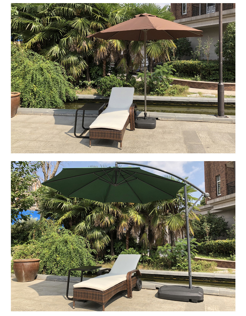 Plastic rattan sofa
