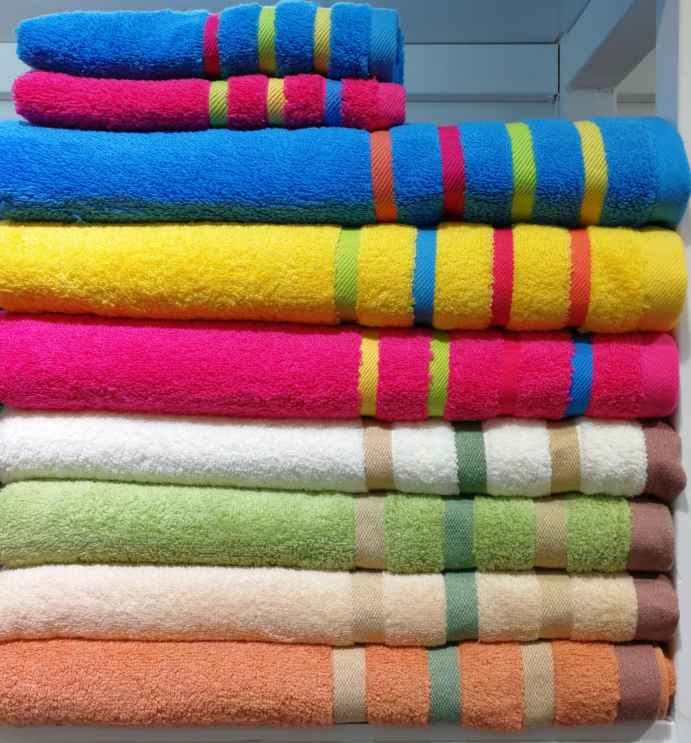 100% Cotton Yarn Dyde Bath Towel