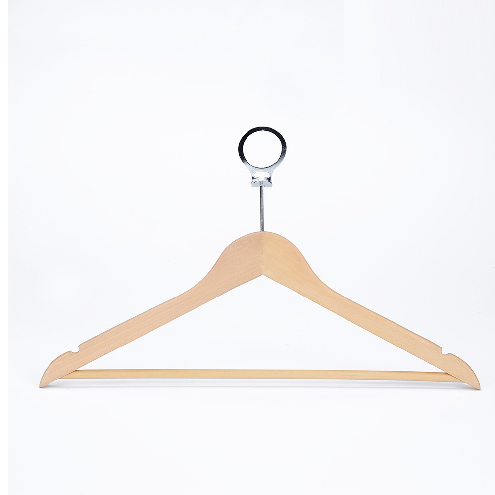 Hotel hanger anti-theft wooden suit hanger
