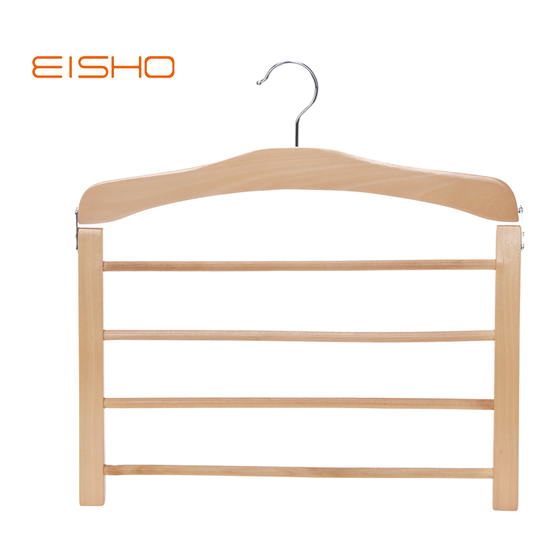 Multi-layer Wooden Trousers Hanger