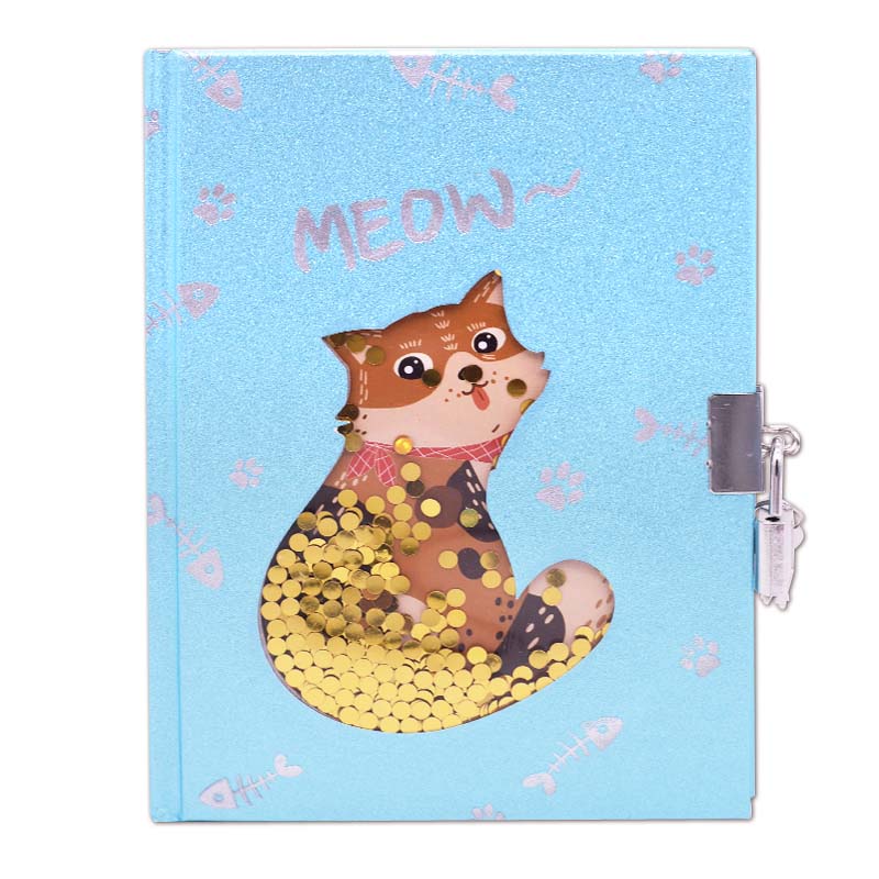 Diary with padlock