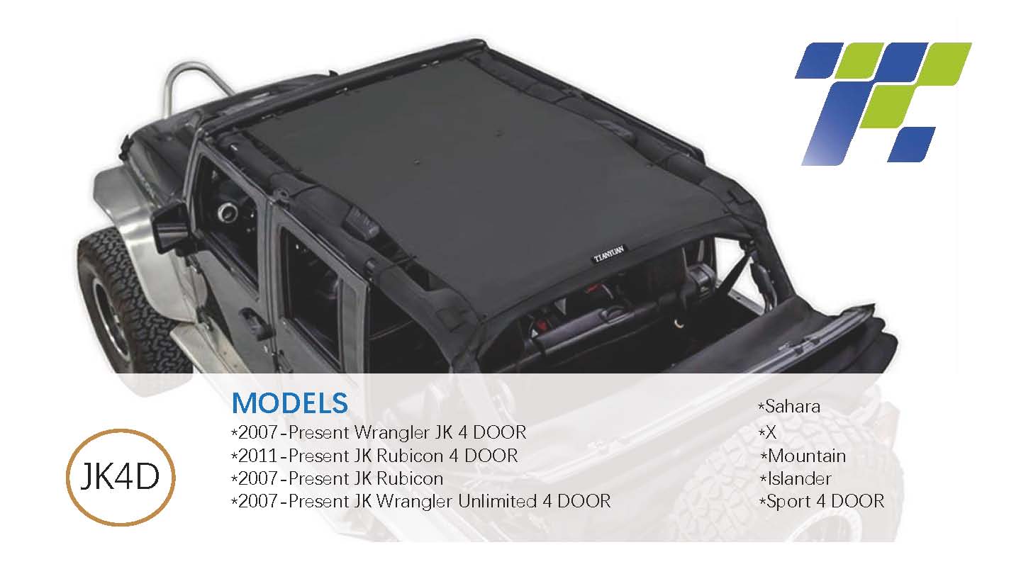Jeep Sunshade Top