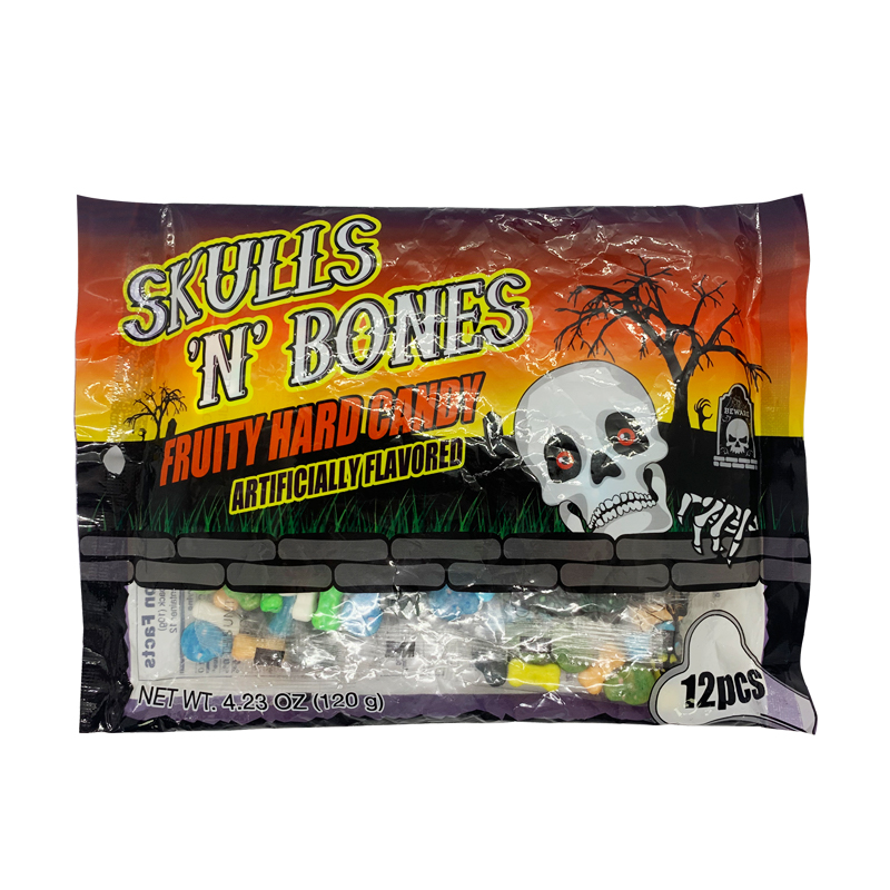 120g bone and skull dextrose candy
