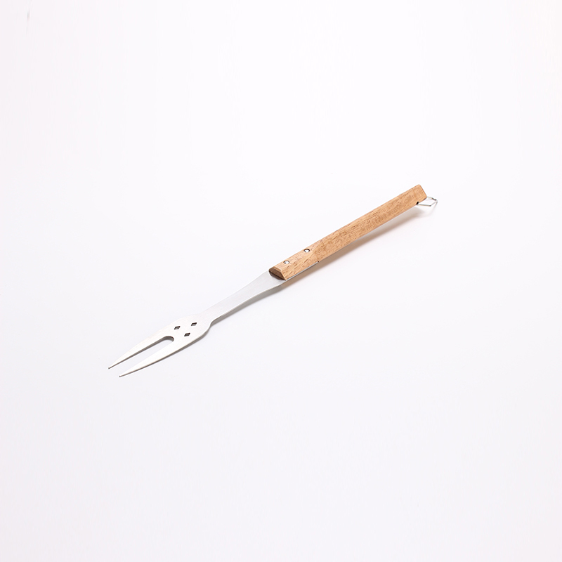 Top selling BBQ FORK with oak wood handle