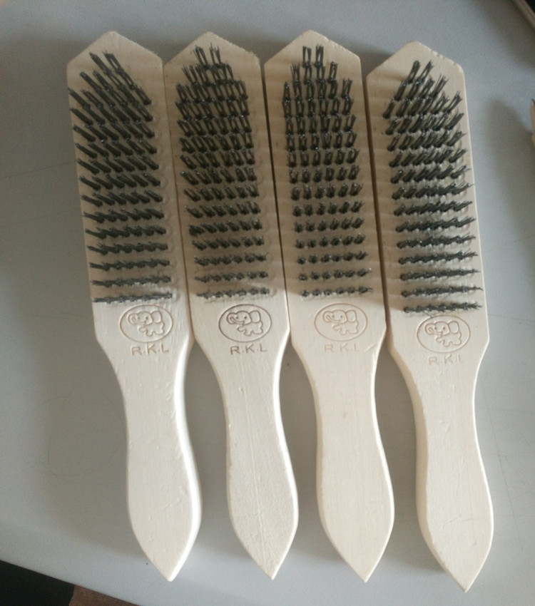 Steel wire brush