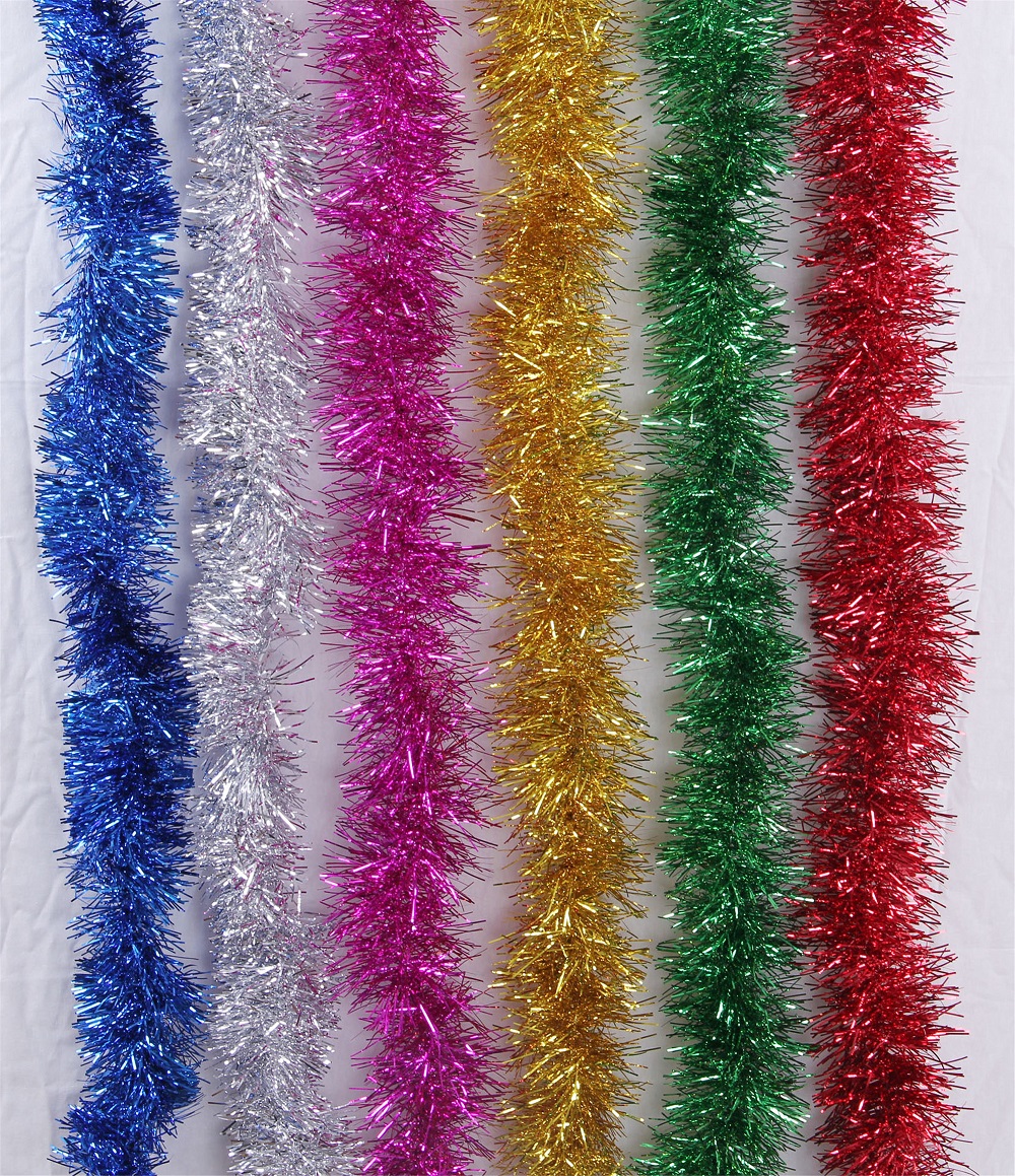 Fringe rain foil tinsel garland