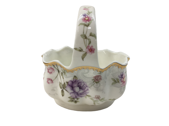 Porcelain fruit basket