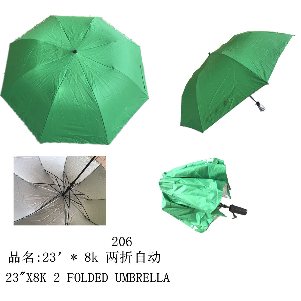 23"x8k 2 Folded Umbrella