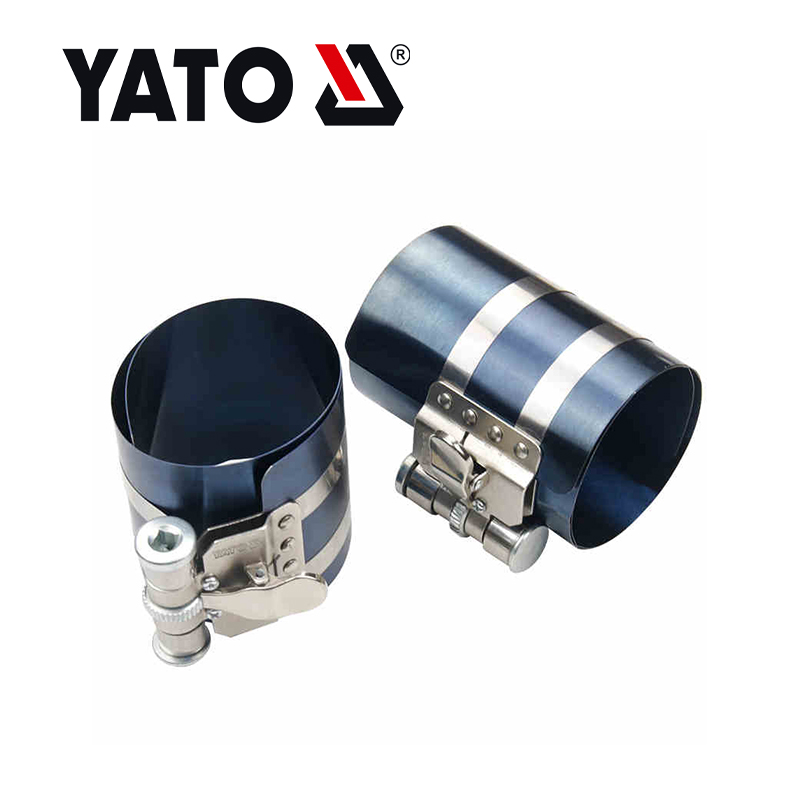 Piston ring compressor
