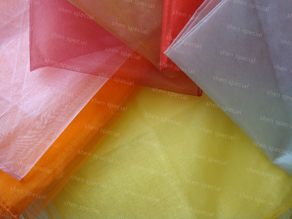 decoration fabric table runner wrap fabric normal organza