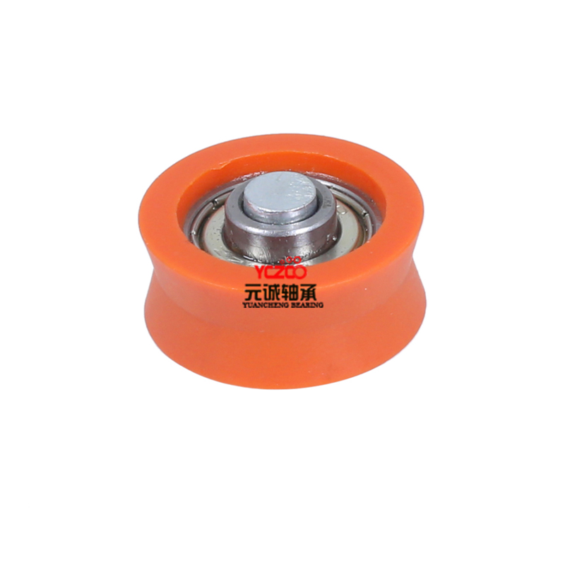 sliding 608 v groove roller