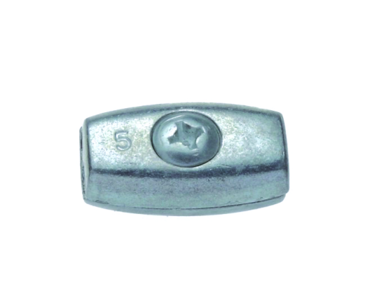 Die casting egg clip, zinc alloy, nickel plated