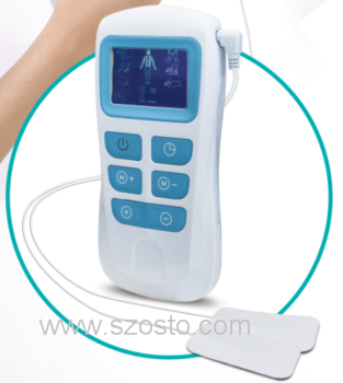 FDA(510K)TENS unit with Pads LOW-frequency Multi-function Portable physiotherapy massager instrument
