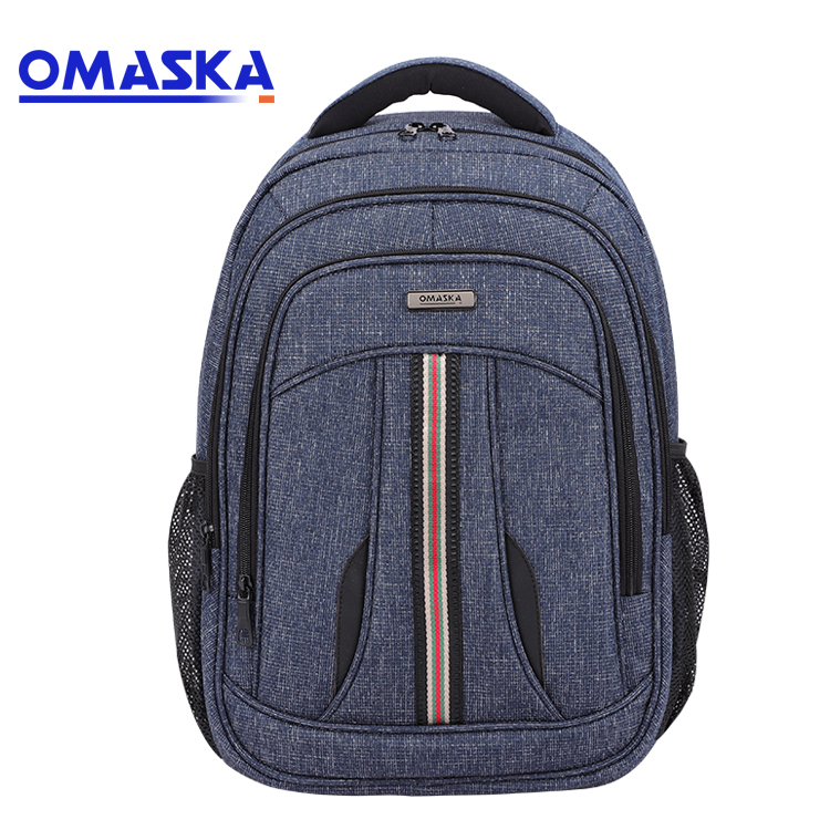 custom logo business men bags nylon travel laptop backpack