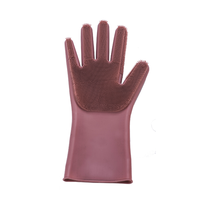 Silicone Double-sided Washing Scrubber Glove
