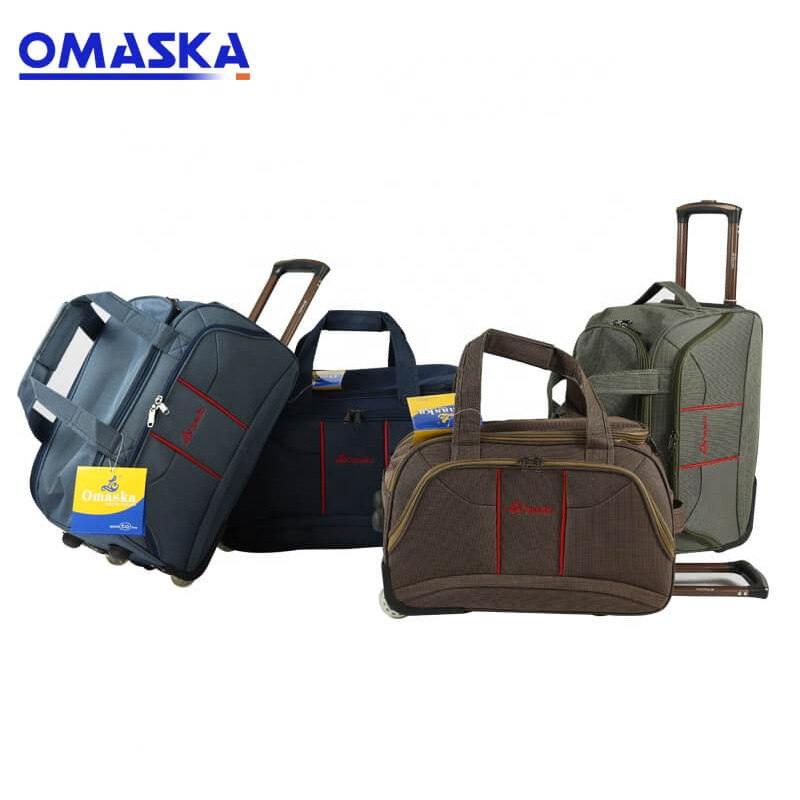 Cheap wheeled light weight eva personalized 3 wheel shopping 20″ travel trolley bag