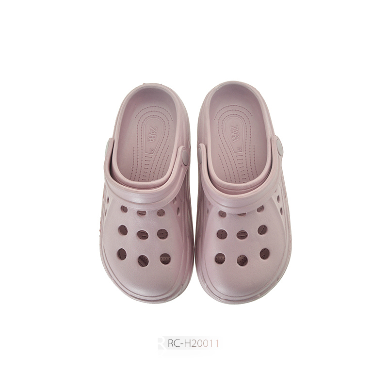 Back Straps Injection EVA Molded Footbed Slide On Sandals