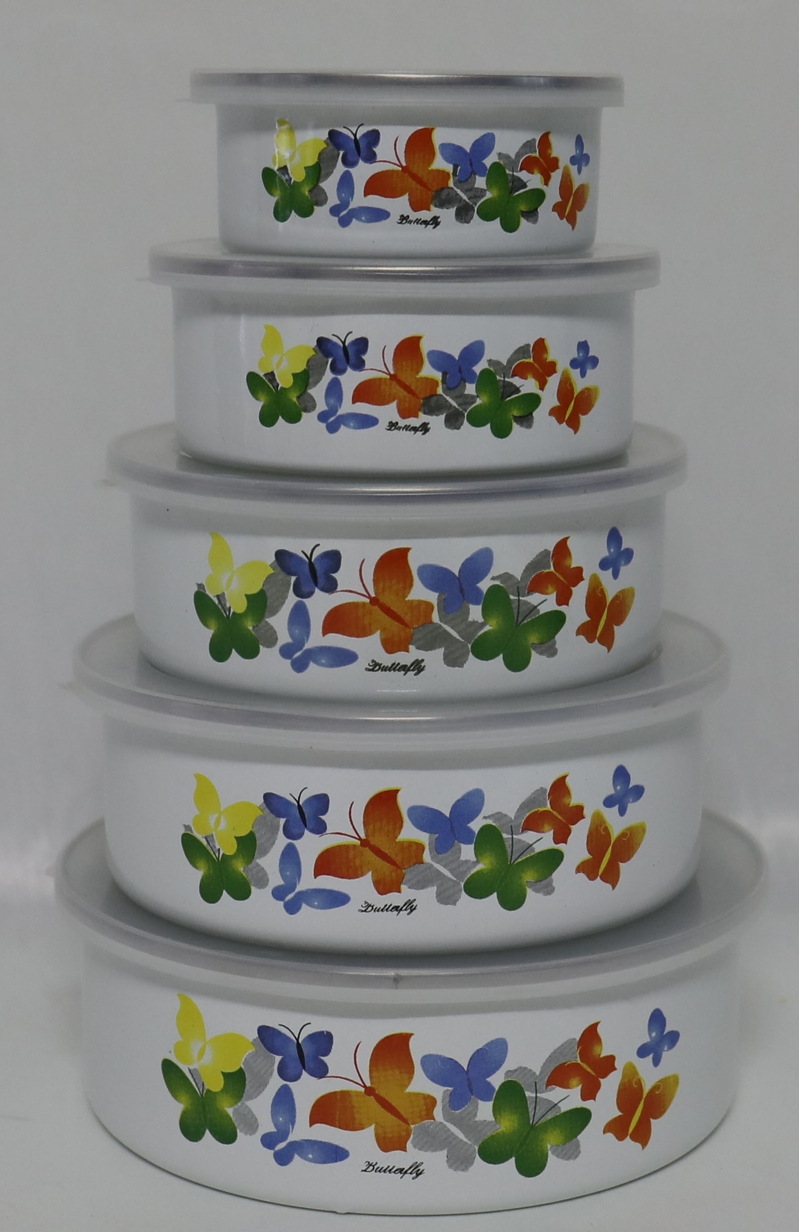 Enamel storage bowl