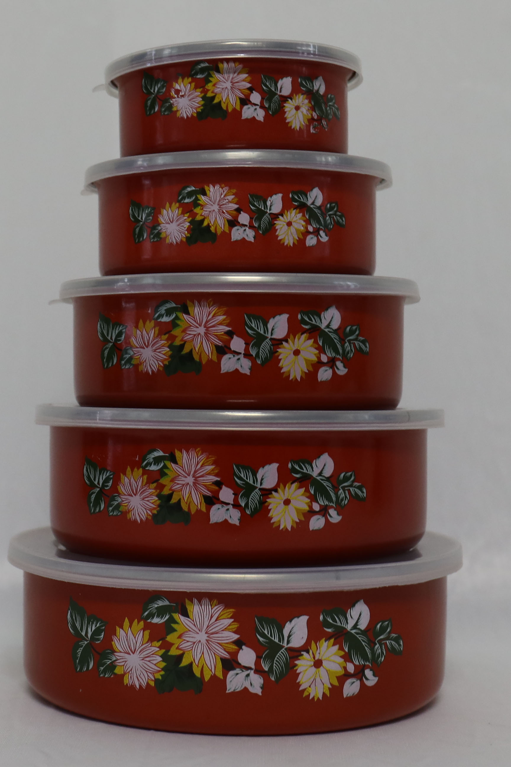 Enamel storage bowl