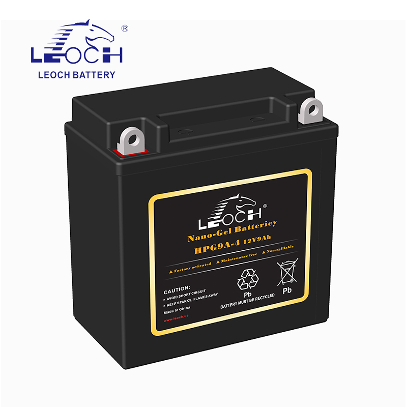 Motorcycle Gel Battery HPG9A-4