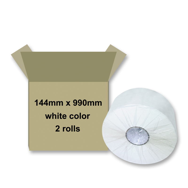 Bopp packing tape for sealing and packing with 144mmx990m printable on surface (MJ-144W)