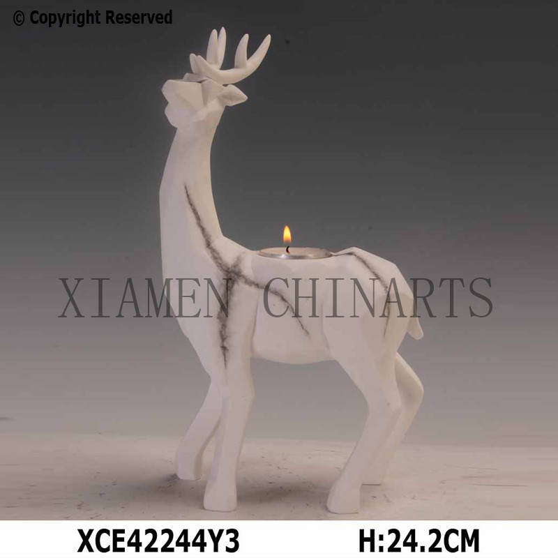 Home Decor-Deer W/T-Light