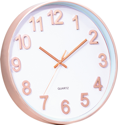 wall clock; quartz clock; best sale; gift; simple round clock; 12inch 30cm;sticker numbers