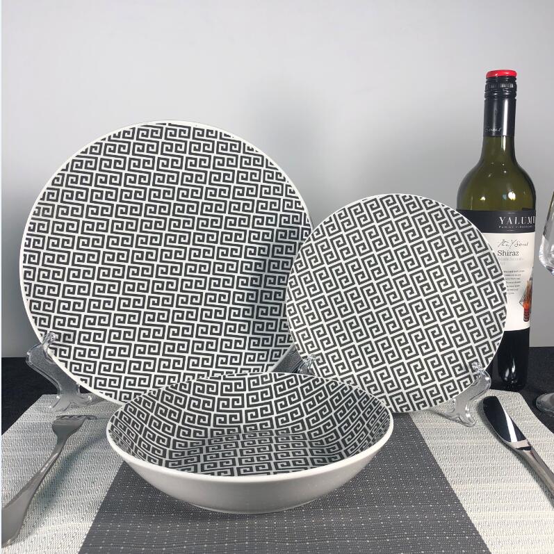 2020 Embossed Tableware Ceramic