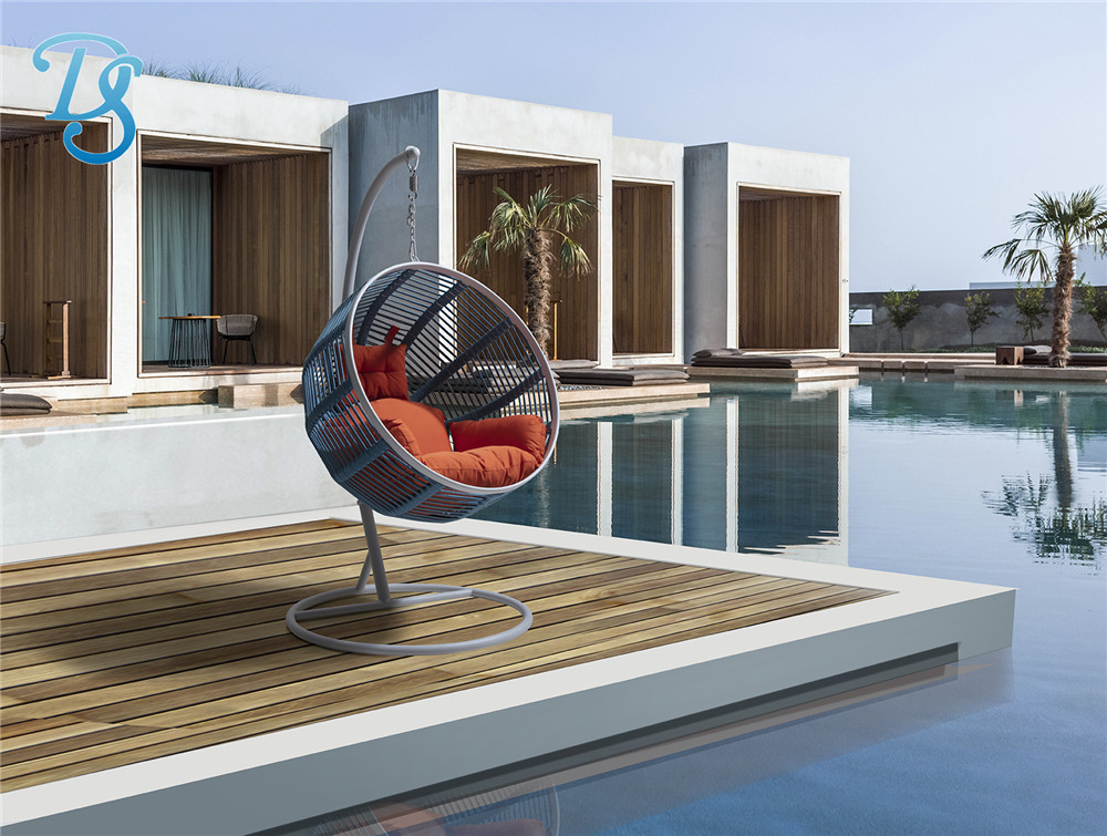 High quality outdoor furniture swing chair handing chair