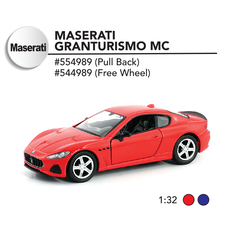 1:32 Maserati GranTurismo MC 2018