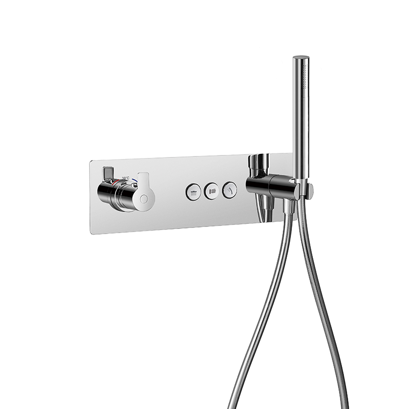 FLOVA Thermostatic concealed mixer with GoClick-3 buttons