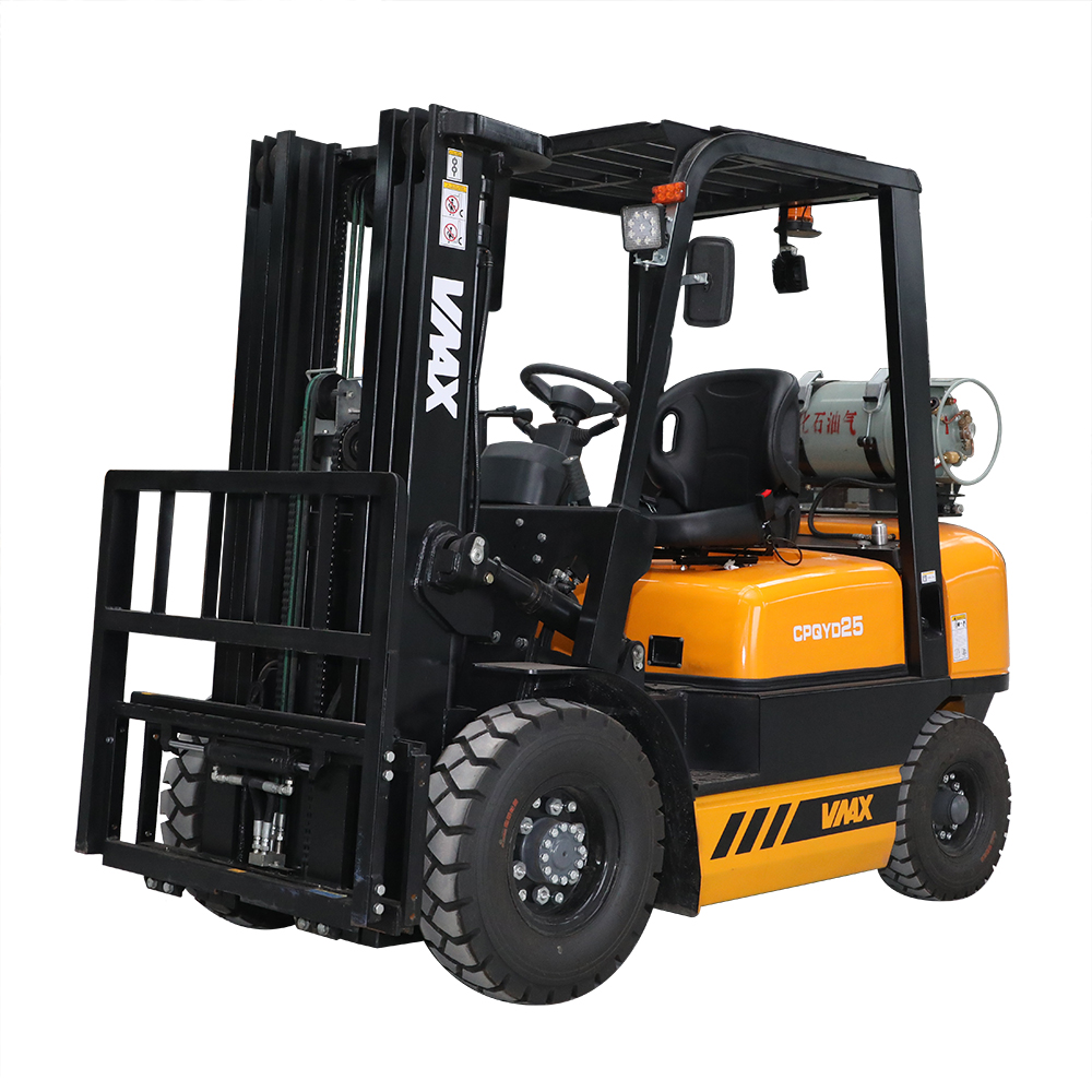 Factory directly export 2.5 ton brand new LPG forklift