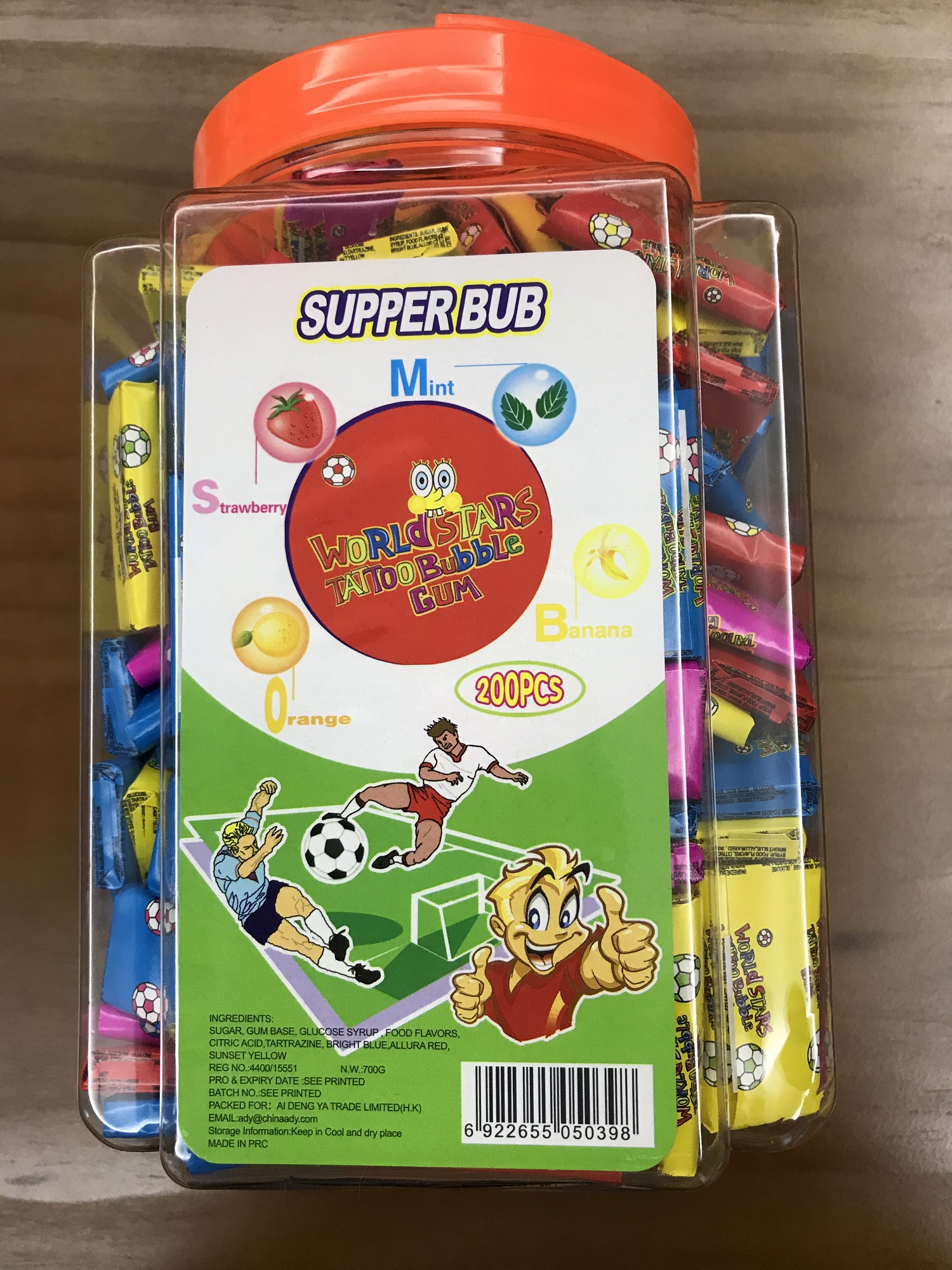 Tattoo Bubble Gum