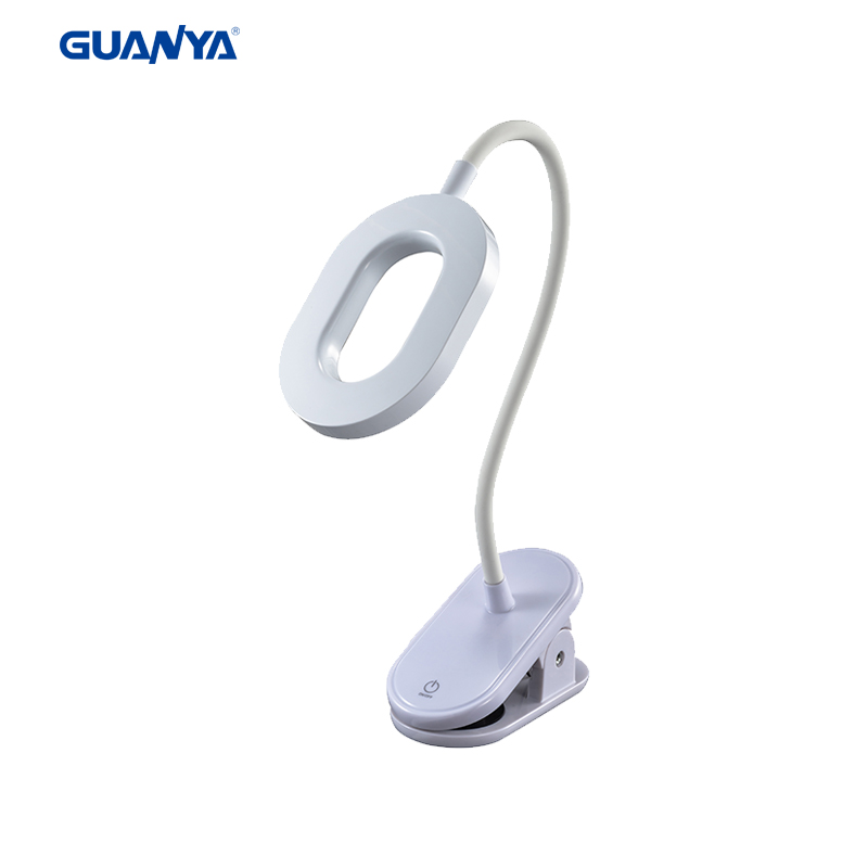 2020GUANYA latest led eye protection clamp lamp reading lighting for bedroom office student domitory usb rechargeable