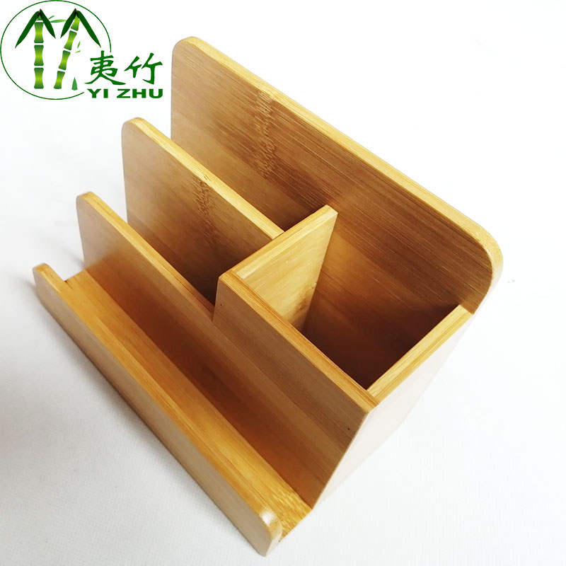 Bamboo Desk File Organizer