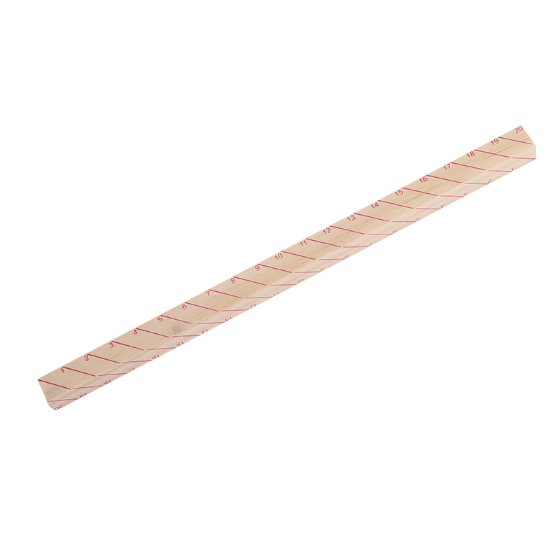 20cm Natural Wood Square Ruler