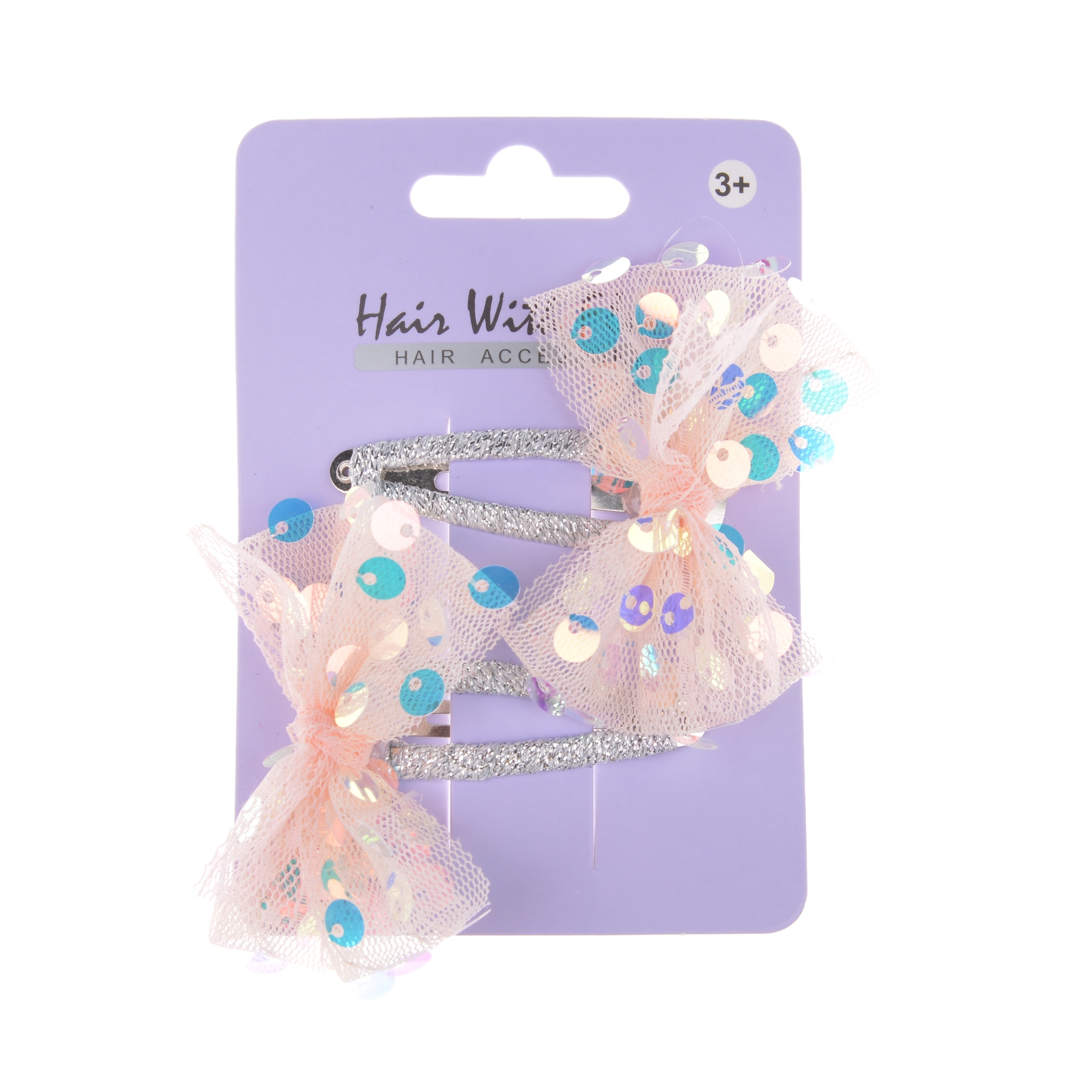 2pcs Fabric Hair Clips Bow Clips Girl Hair Grips New Hair Accessories