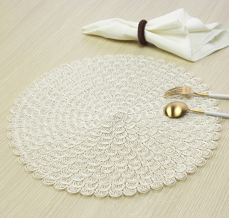 PP Crochet Flower Placemat