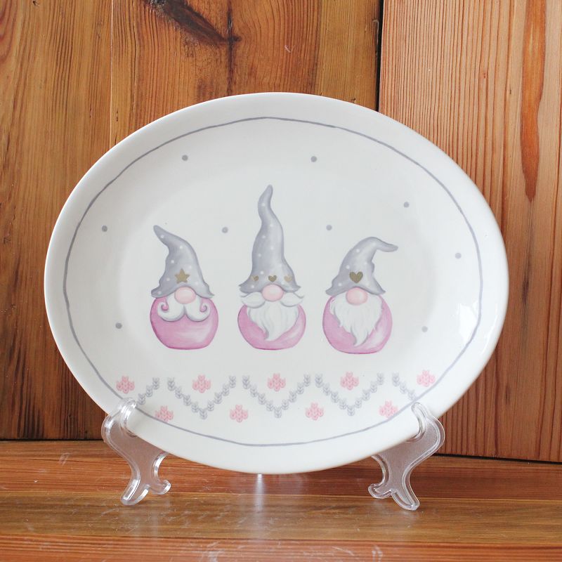 Christmas Oval Plate