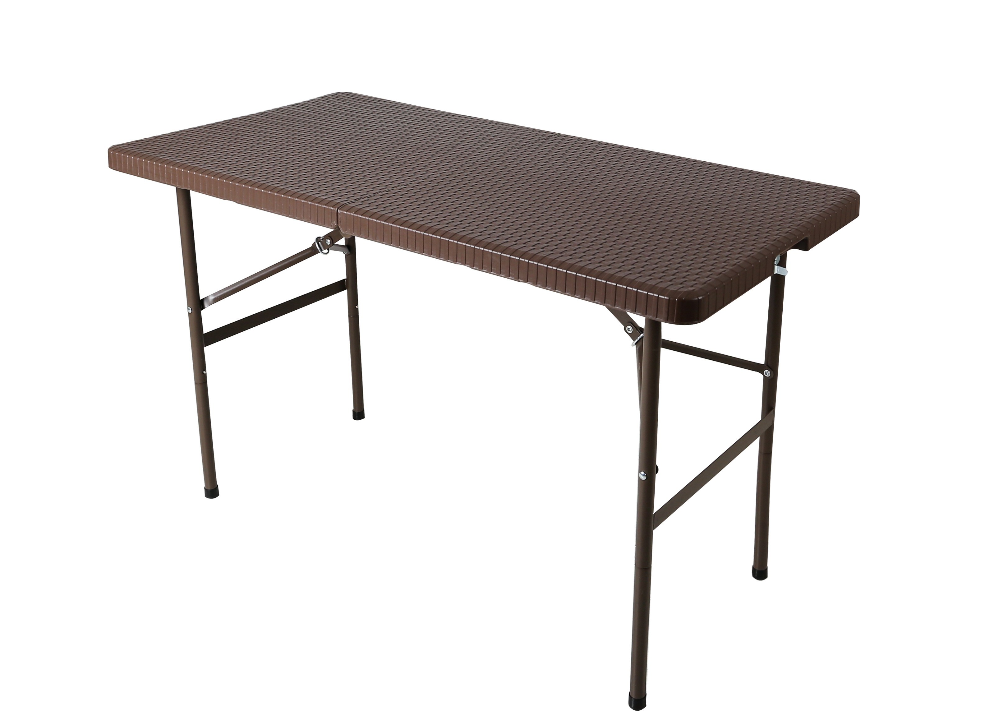 4ft 120cm folding in half table rattern pattern