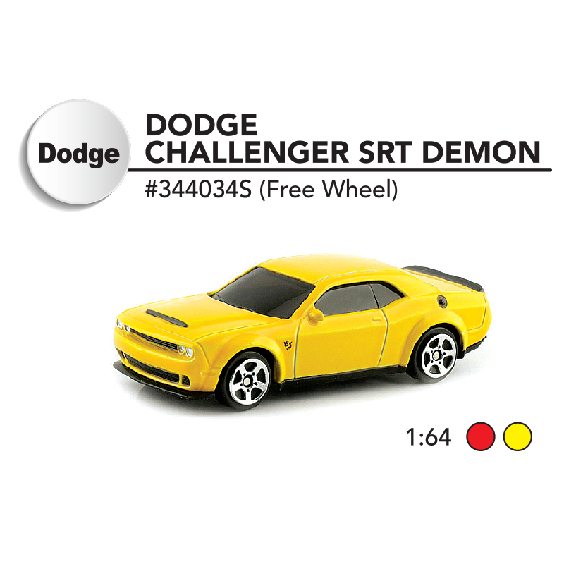 1:64 Junoir collection - Dodge Challenger SRT Demon 2018