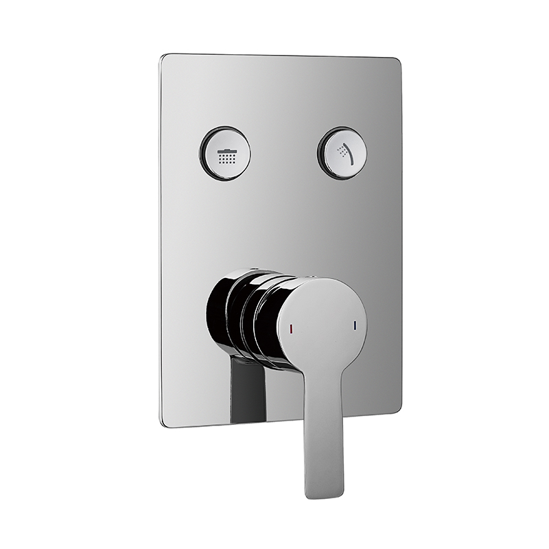 FLOVA Single lever concealed mixer with GoClick-2 buttons