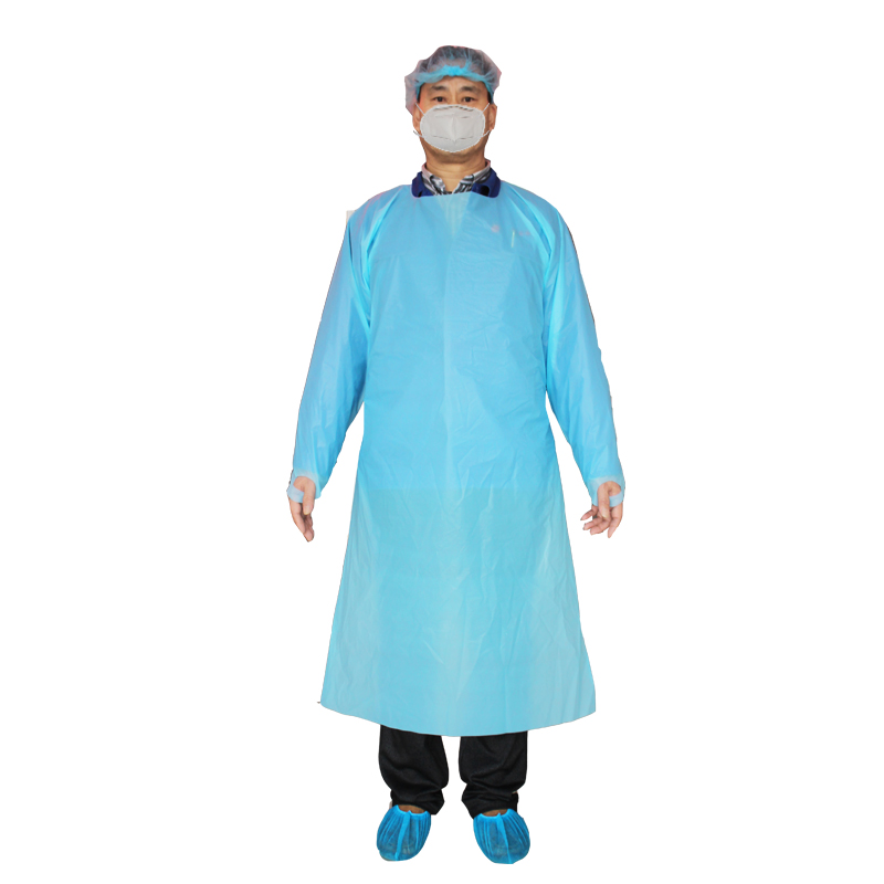 Disposable PE apron