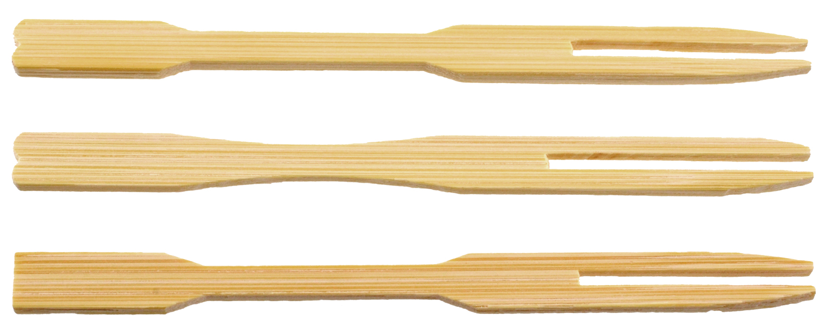 Bamboo fruit forks